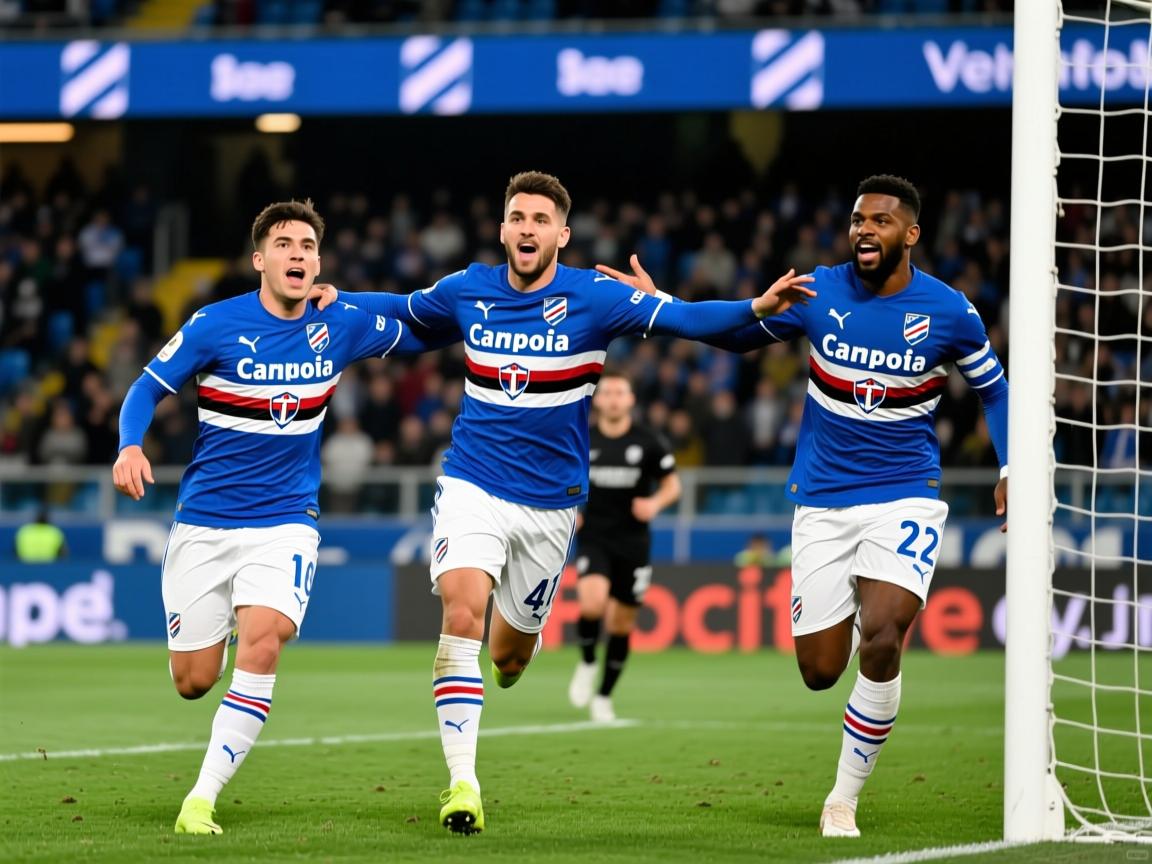 桑普多利亚豪取三分，赢得保级希望  第2张