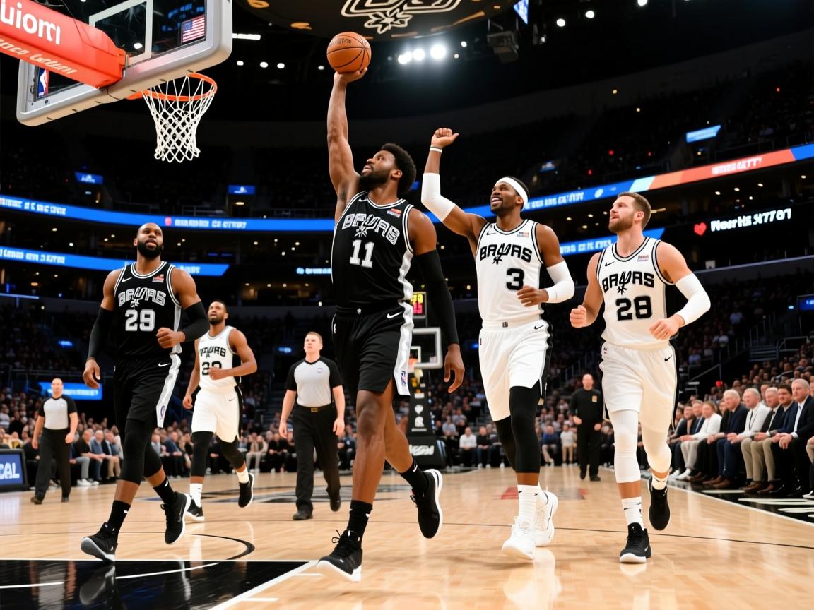 步行者大胜马刺,雄起排名东部前列 第2张