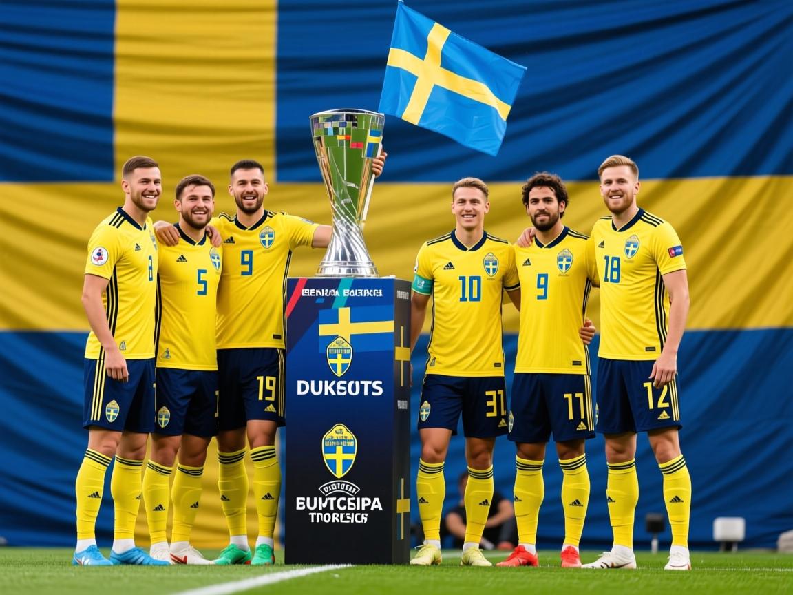 瑞典队成功晋级欧国联半决赛