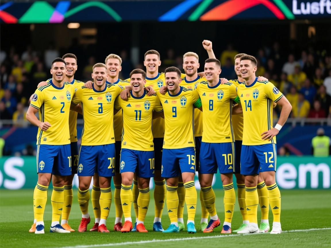 瑞典队成功晋级欧国联半决赛 第4张