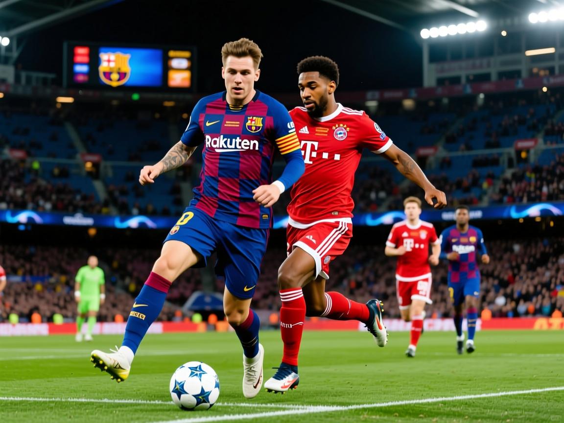 巴萨客场一球小胜拜仁，成功晋级欧冠八强！  第2张