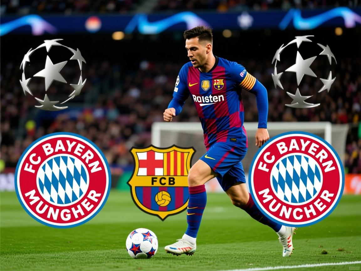 巴萨客场一球小胜拜仁，成功晋级欧冠八强！  第3张