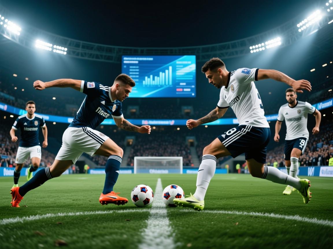 紧张对决球场上，球员们拼尽全力争夺胜利  第4张