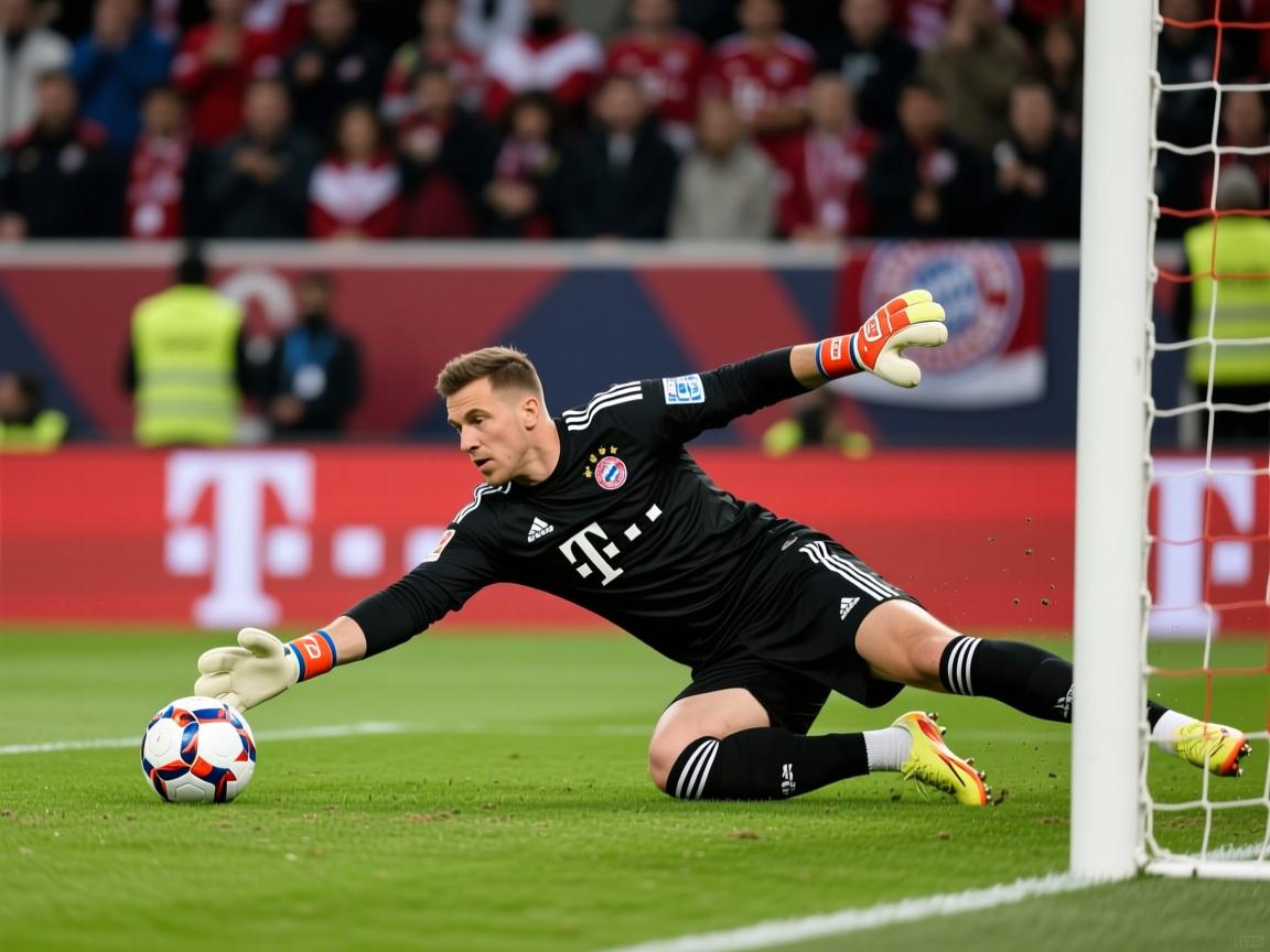 拜仁慕尼黑门将扑出点球，关键时刻力挽狂澜  第1张