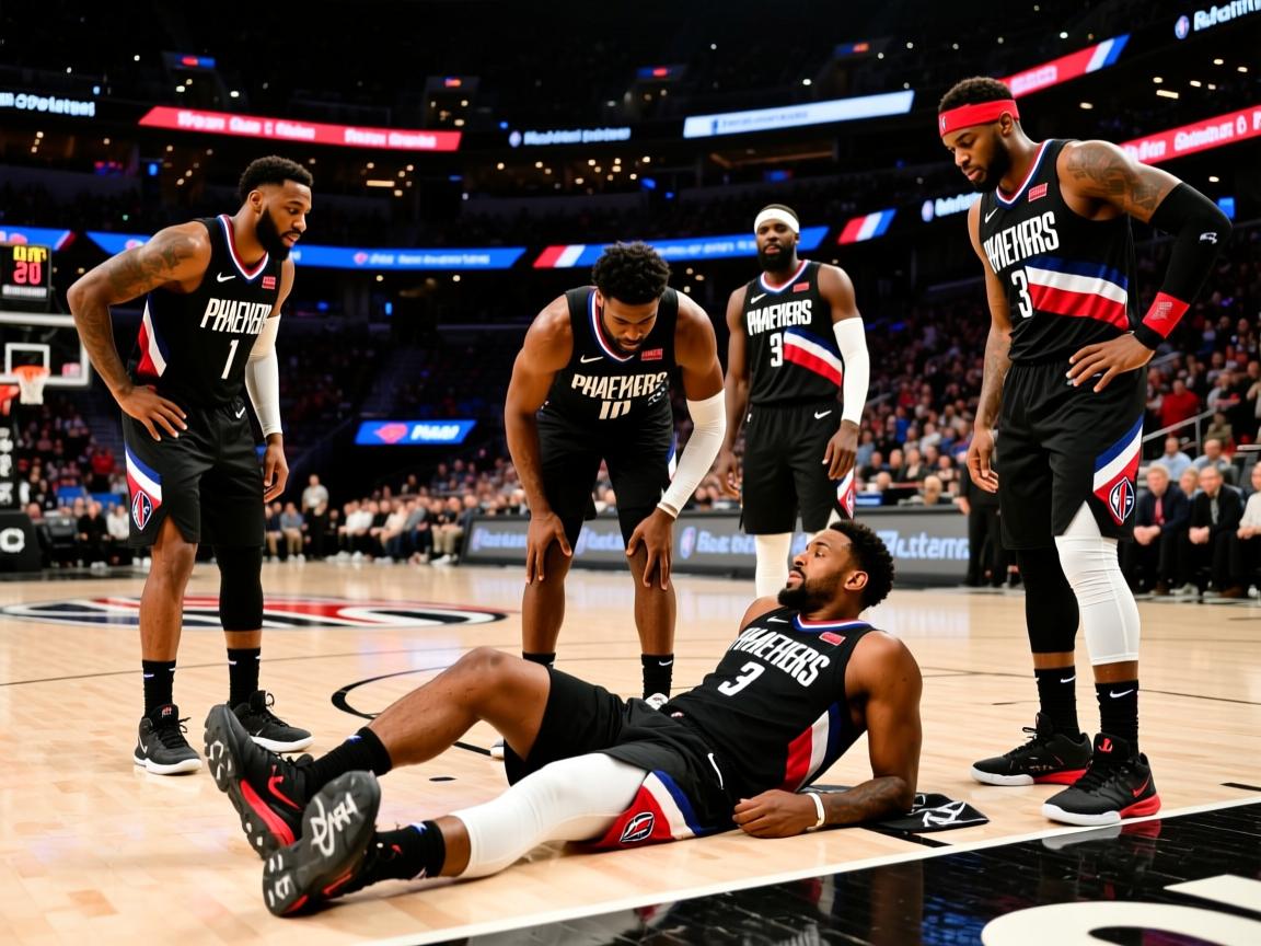 快船队首发阵容多人受伤,遭遇困境